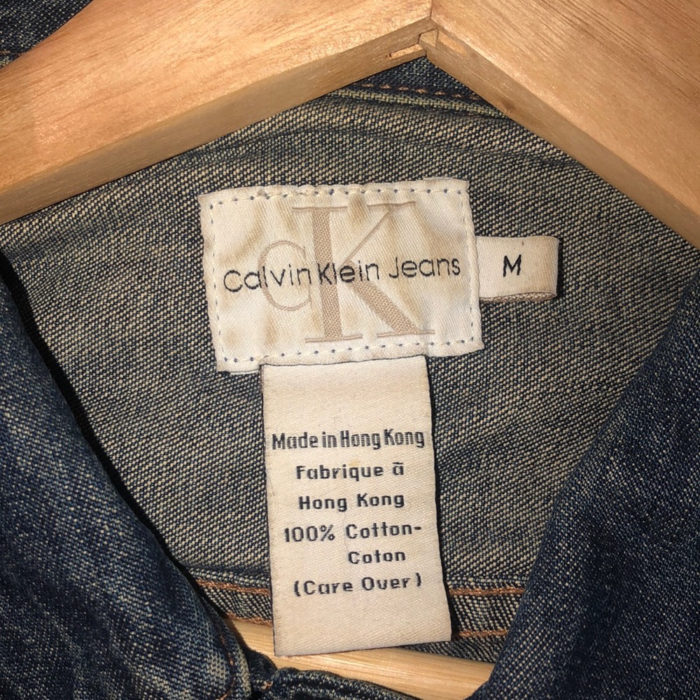 WOMEN MEDIUM | CALVIN KLEIN JEANS | DENIM JACKET - Picture 6 of 6